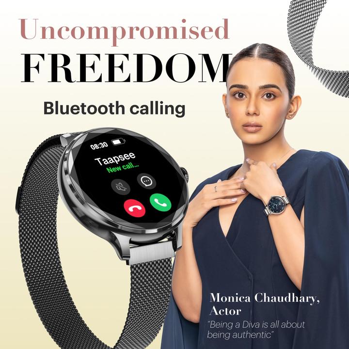 Image du produit Noise NoiseFit Diva Smartwatch Pearl White