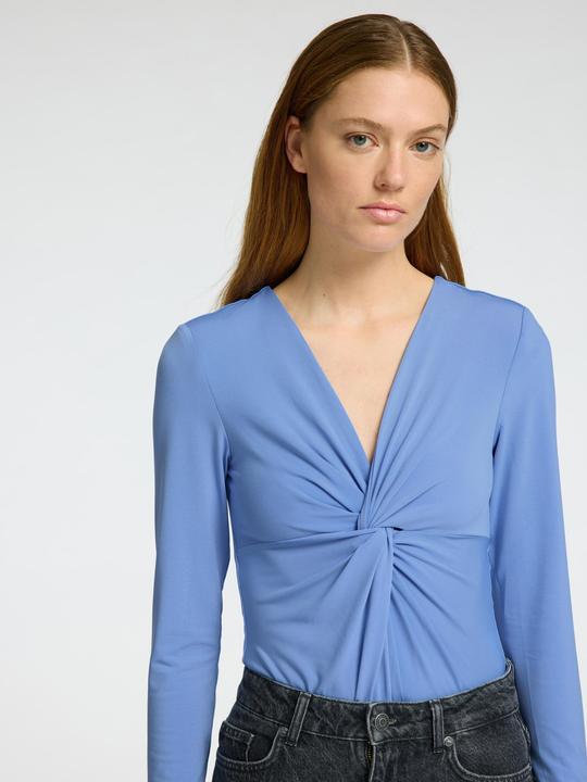 Produktbild Selected Femme Knoten-Effekt Langärmeliger Body (L)