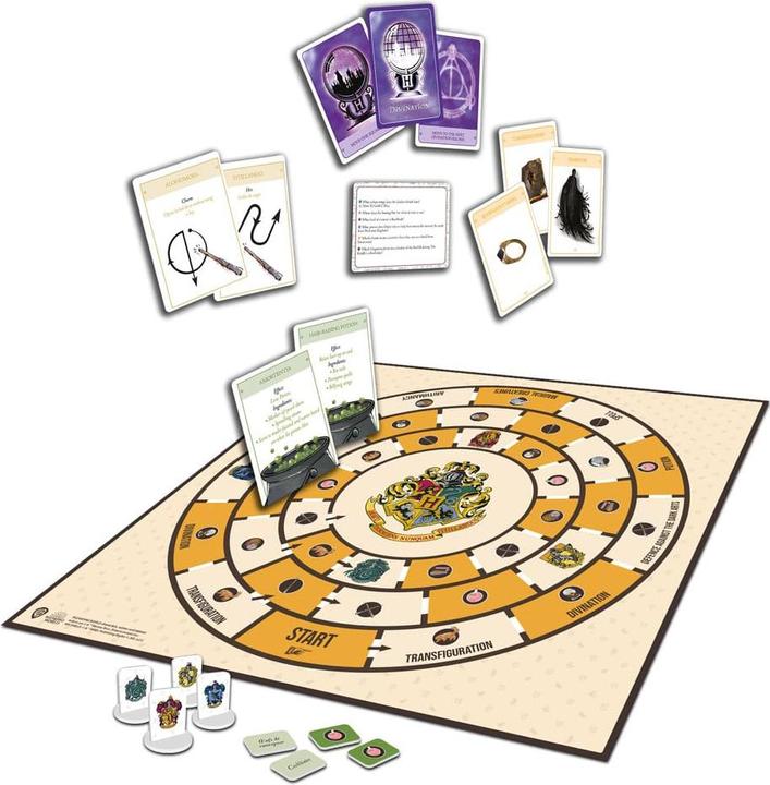 Produktbild Topi games Harry Potter Brettspiel Wizards Challenge *Englische Version* (Englisch)