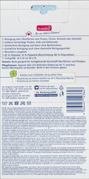 Produktbild dm Profissimo 2in1-Badtuch (1 Stk.)