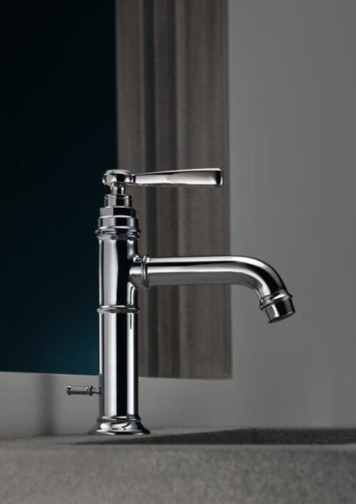 Produktbild Axor Montreux Einhebel-Waschtischmischer 100, Zugstangen-Ablaufgarnitur, Ausladung 142mm