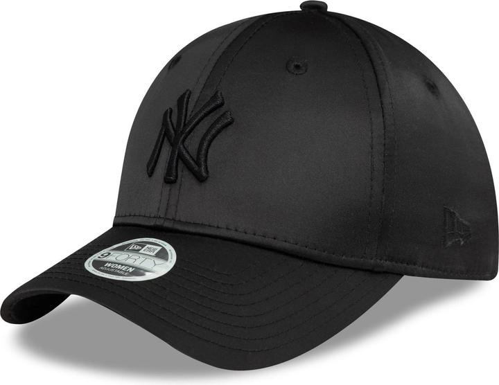 New Era 9Forty Damen Cap - SATIN New York Yankees schwarz