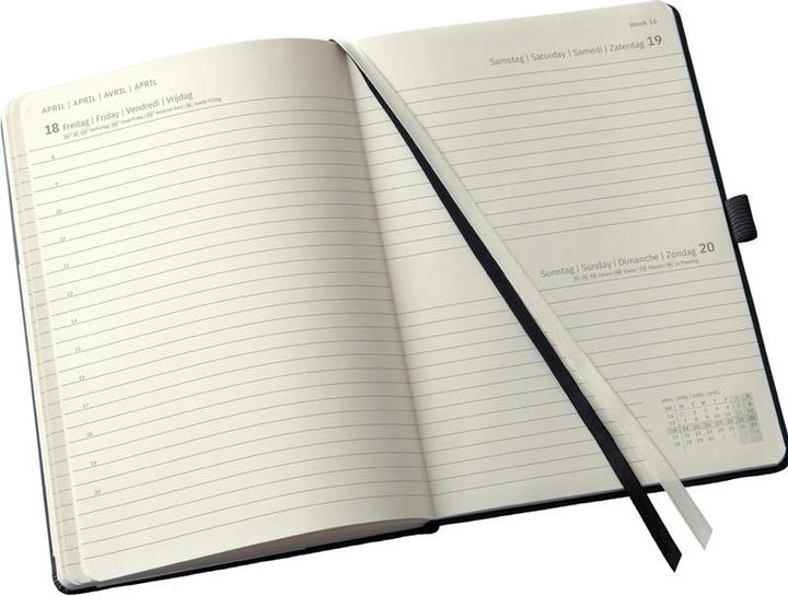 Actual product image Sigel Tageskalender 2026 C2610 1T/1S schwarz 21.3x14.8cm (German, French, Dutch, English)