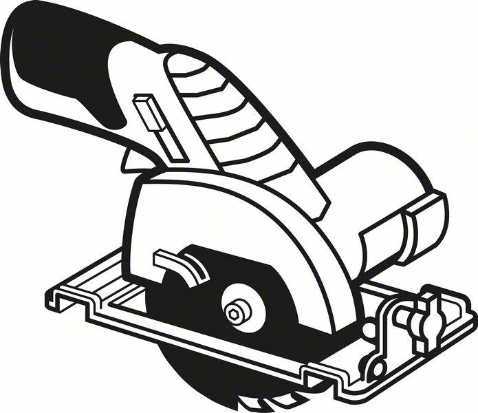 Actual product image Bosch Professional Zubehör PRO Multi Material cordless circular saw blade, 85 x 1.5 x 15 mm