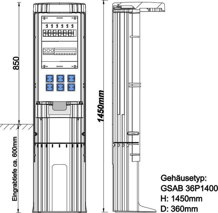 Produktbild GSAB Poller