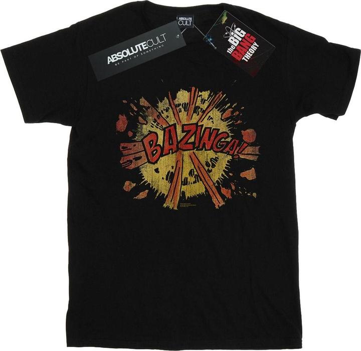 Dam Bazinga Explosion Baumwolle Boyfriend TShirt
