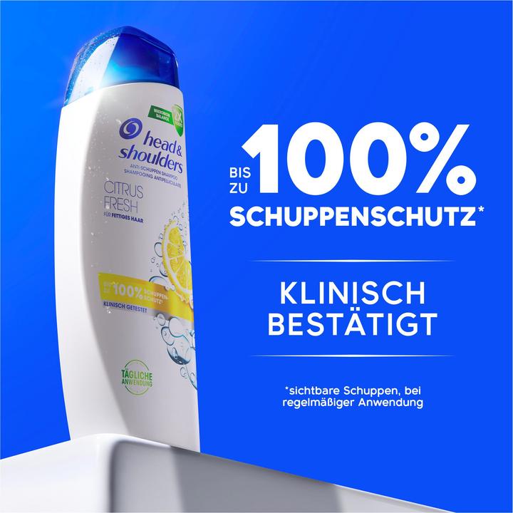 Produktbild Head & Shoulders Citrus Fresh (500 ml, Flüssiges Shampoo)