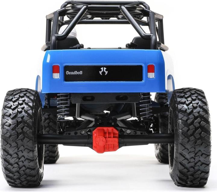 Actual product image Axial SCX10 II Deadbolt Electric Brushed Crawler 4WD 1:10 RTR Blue (RTR Ready-to-Run)
