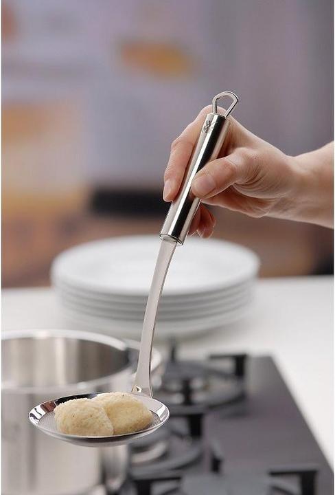 Produktbild WMF Schaumlöffel Schaumkelle Siebkelle Schöpflöffel 30cm Profi Plus Edelstahl