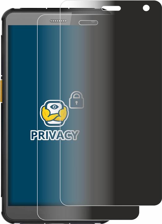 Produktbild BROTECT Sichtschutzfolie Anti-Spy Privacy Folie Blaulicht-Schutz (2 Stück, i.safe mobile IS655.2)
