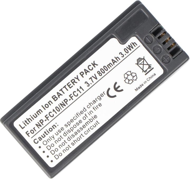 Produktbild Sony Akku NP-FC10 Akku, NP-FC11 Akku DSC-F77, DSC-P10, DSC-P12 (Kamera Akku)
