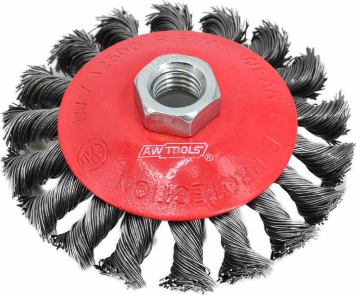 Image du produit AW Tools Kūginis šepetėlis 125 mm M14 (AW55137)