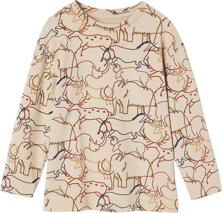 Vertbaudet Jungen Shirt mit Urzeit-Tieren