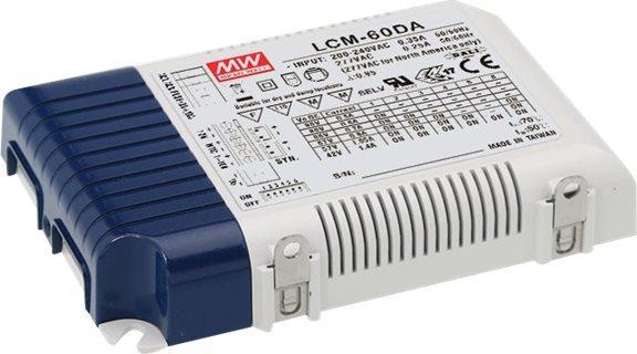 Produktbild MeanWell Synergy 21 Netzgerät - CC Driver 5001400mA 60W Mean Well 0-10V dimm