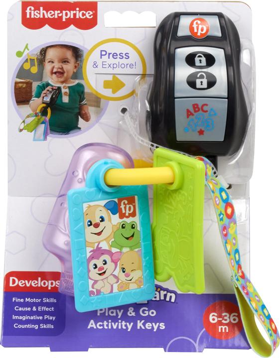 Fisher-Price Clés d'activité Play & Go (D, F, E)