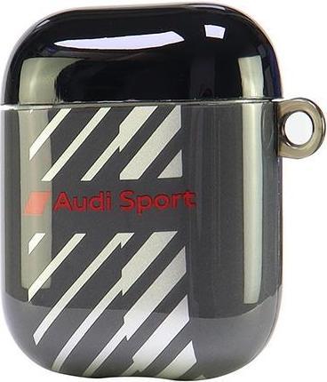 Actual product image Audi IML Sport AirPods cover czarny/ black AUS-IMLAP-RSQ/D1-BK (Headphone bag)