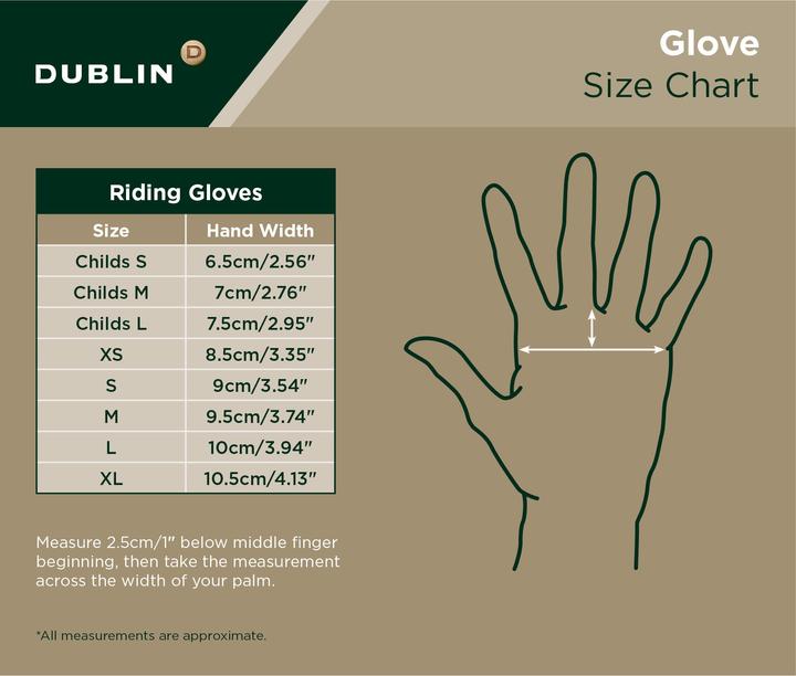 Produktbild Dublin PolarFleeceReitsportHandschuhe (XS)