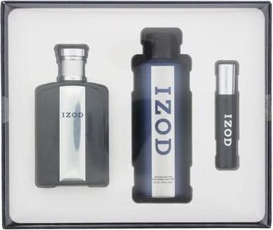 Immagine prodotto Izod Set regalo da 3 pezzi per uomo - EDT 100ml, EDT 15ml, Spray corpo 200ml (Set profumo)