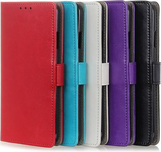 Actual product image MU Classic Crazy Horse Leather Bookcover Series (Nokia 2.4)