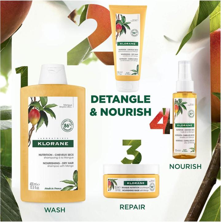 Produktbild Klorane Nährender Pflegebalsam mit Mango (50 ml)
