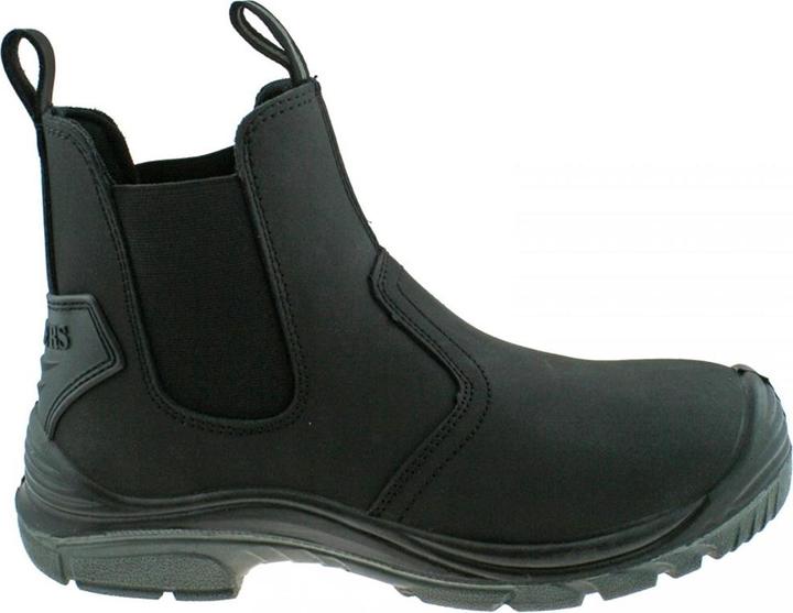 Produktbild Grafters Sicherheitsstiefel mit Stahlkappe und elastischen Einsätzen (S1, 47)
