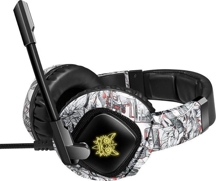 Actual product image Onikuma Gaming headphones K19 Camou White (Cable)