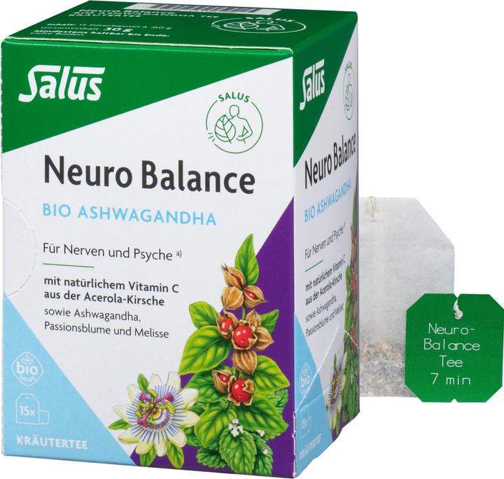 Actual product image Salus Neuro Balance Ashwagandha Tee Bio (30 g)