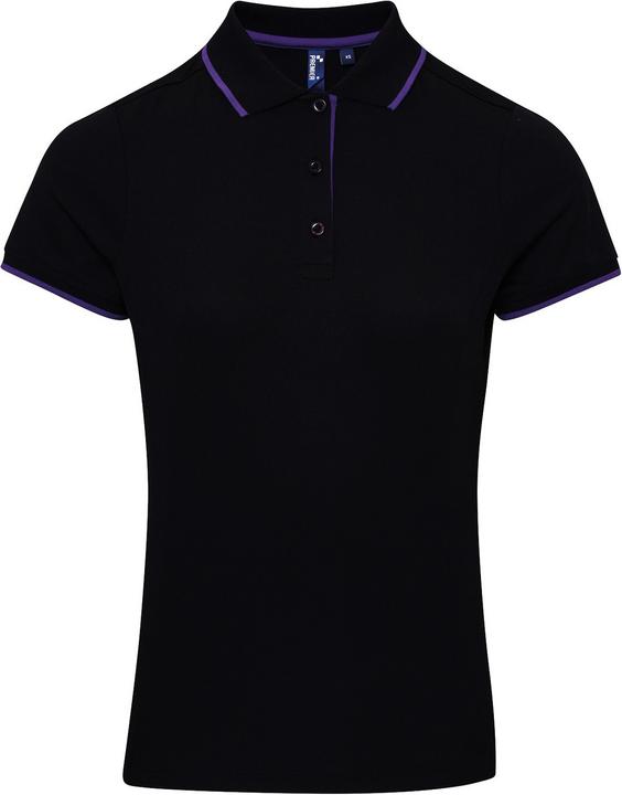 Premier Kontrast CoolKaro Polo Shirt