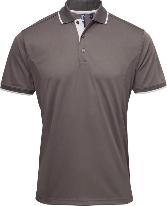 Premier Kontrast Coolchecker Polo Shirt