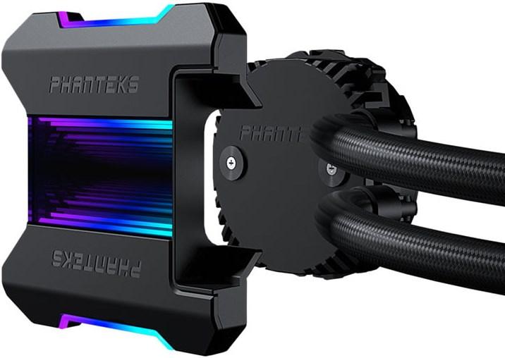 Actual product image Phanteks Glacier One 240 T30 complete water cooling, D-RGB