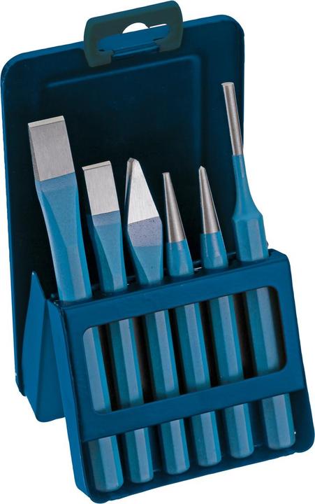 Produktbild HEYTEC Werkzeugsatz mit Meissel, Körner, Splint- und Durchtreiber