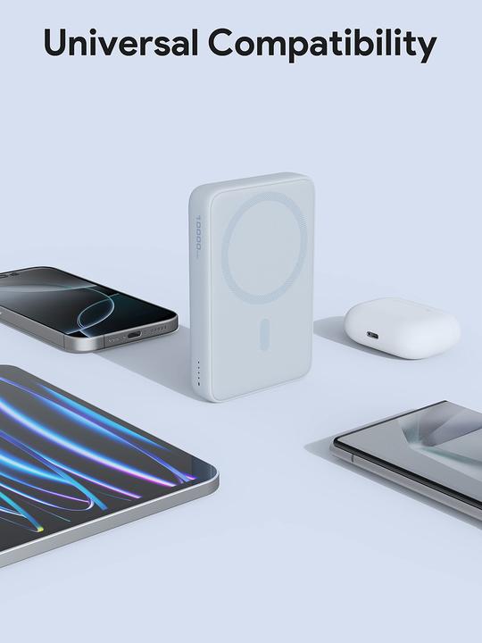 Actual product image Aukey MagFusion Slim (10000 mAh, 20 W, 37 Wh)