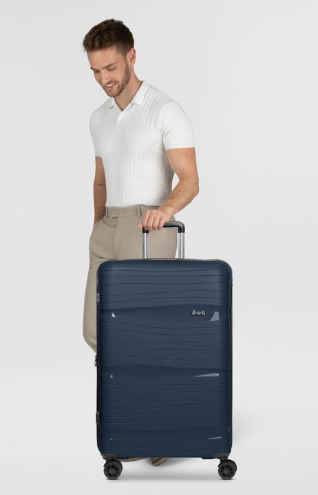 Actual product image D&N Travel Line 4300-Plus 4-wheel trolley L 76 cm with expansion fold (96 l, XL (from 140l))