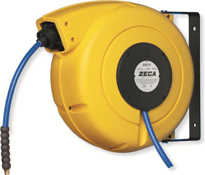 Zeca ZELU805/8 Luchthaspel met KPU slang - 8mm x 16+1,5m