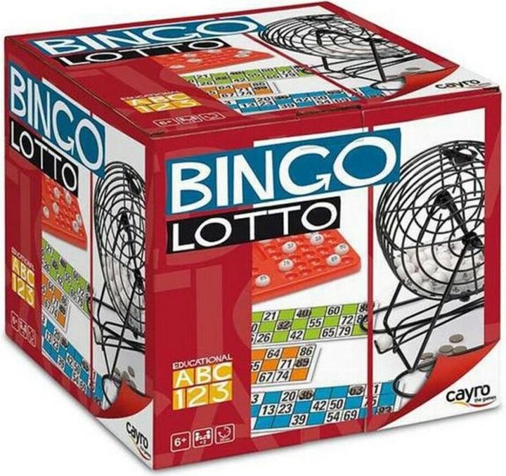 Cayro - Bull's Eye Lotto - Bull's Eye con Bombo - Gioco tradizionale - Pump For It