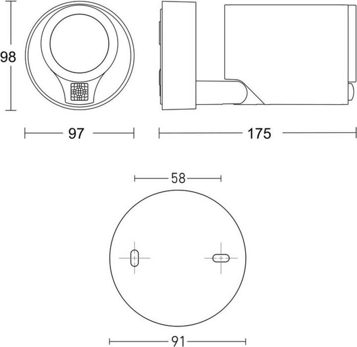Actual product image Steinel LED spotlight Spot one Connect (520 lm, GU10)