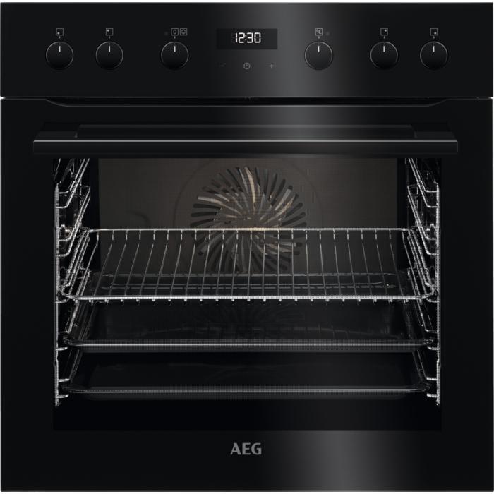 Image du produit AEG Ecs455020b Sw Cuisinière à Encastrer Steambake