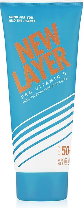 Actual product image New Layer Pro Vitamin D (Suntan cream, SPF 50+, 200 ml, 252 g)