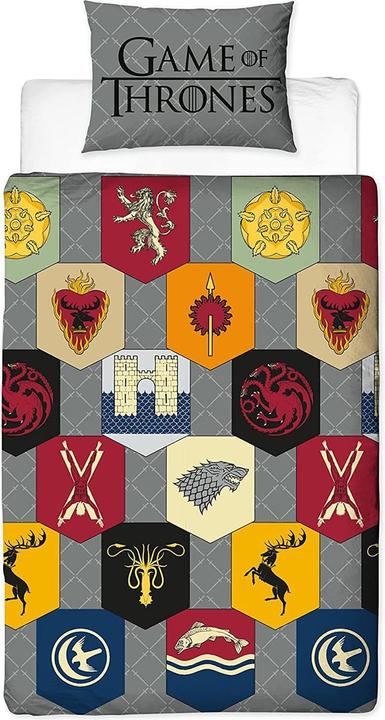 Actual product image Game of Thrones Icons bed linen set