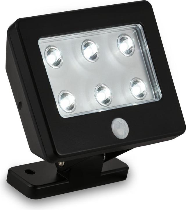 Produktbild Briloner LED Aussenleuchte, Sensor, schwarz, 6xLED/0,06W (7 lm)
