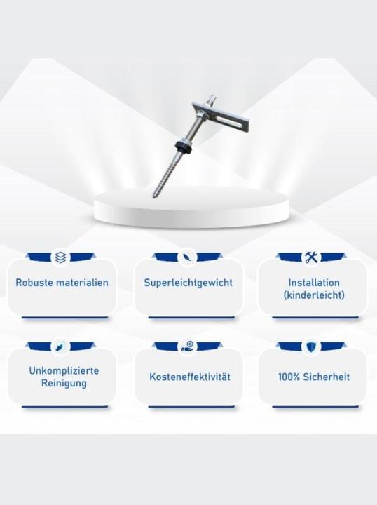 Produktbild Solar Hook Montagepaket Stockschrauben für 2 Module