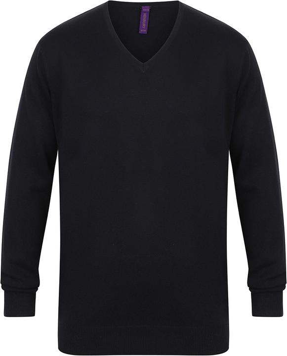Immagine prodotto Henbury Maglia a maglia fine Felpa con scollo a V (3XL)