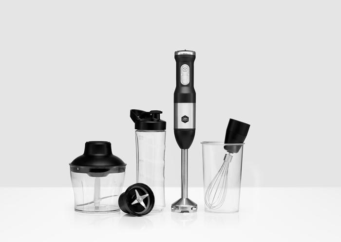 Image du produit OBH Nordica 7713 Mixeur 0,7 l Purée 850 W Noir, acier inoxydable