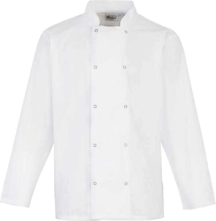 Actual product image Premier Long sleeve chef's jacket with press studs (pack of 2) (3XL)