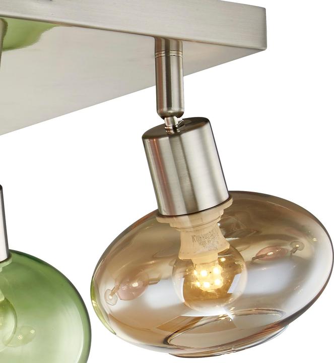 Actual product image Nino Leuchten Ceiling lamp 4-light square Rento (E14)