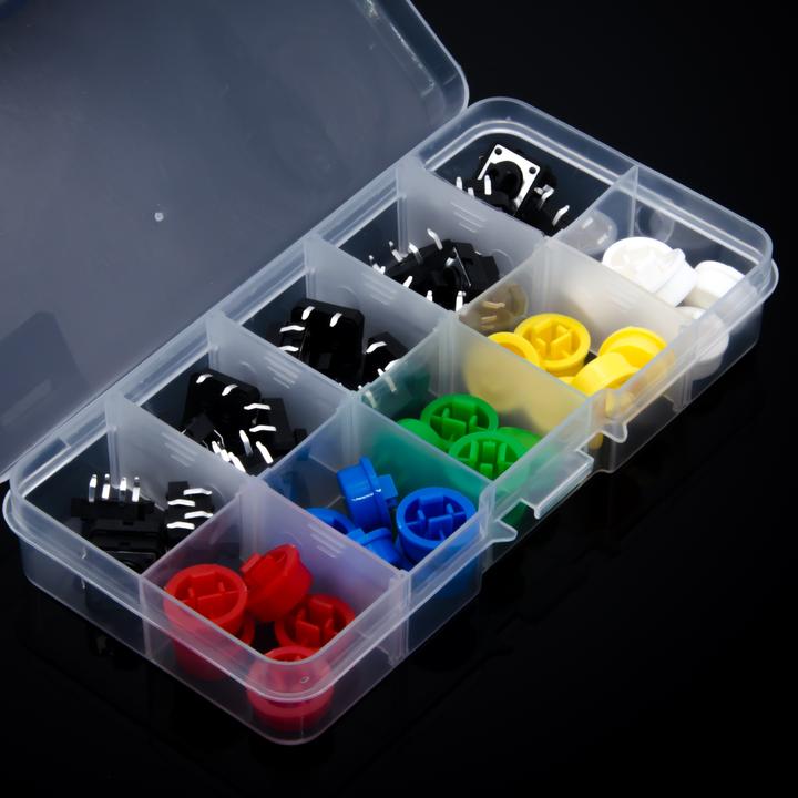 Image du produit Purecrea Bouton-poussoir / Set 25 pièces Diverses couleurs