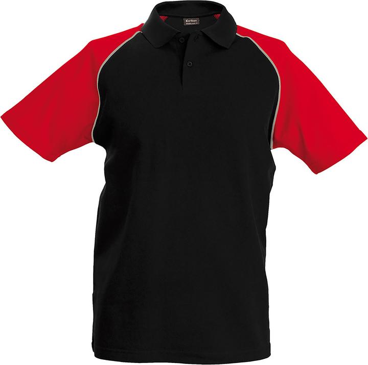 Kariban PoloShirt in Kontrastfarben