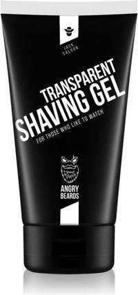 Actual product image Angry Beards Jack Saloon Transparent Shaving Gel - 150 ml (150 ml, Shaving gel)