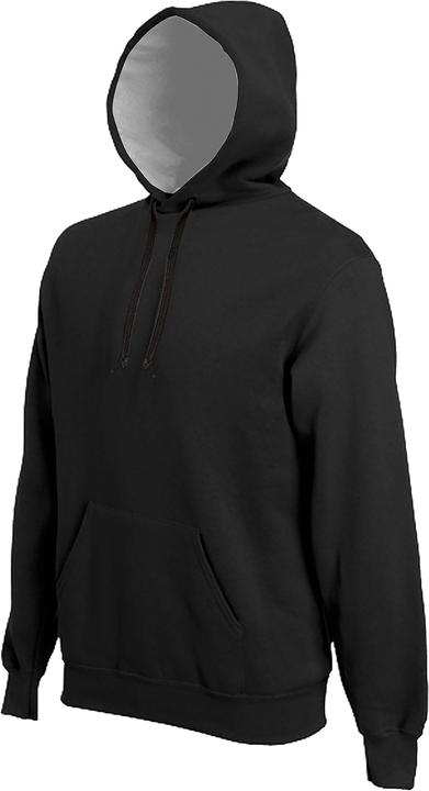 Kariban Kapuzenpullover mit Kapuze in Kontrastfarben