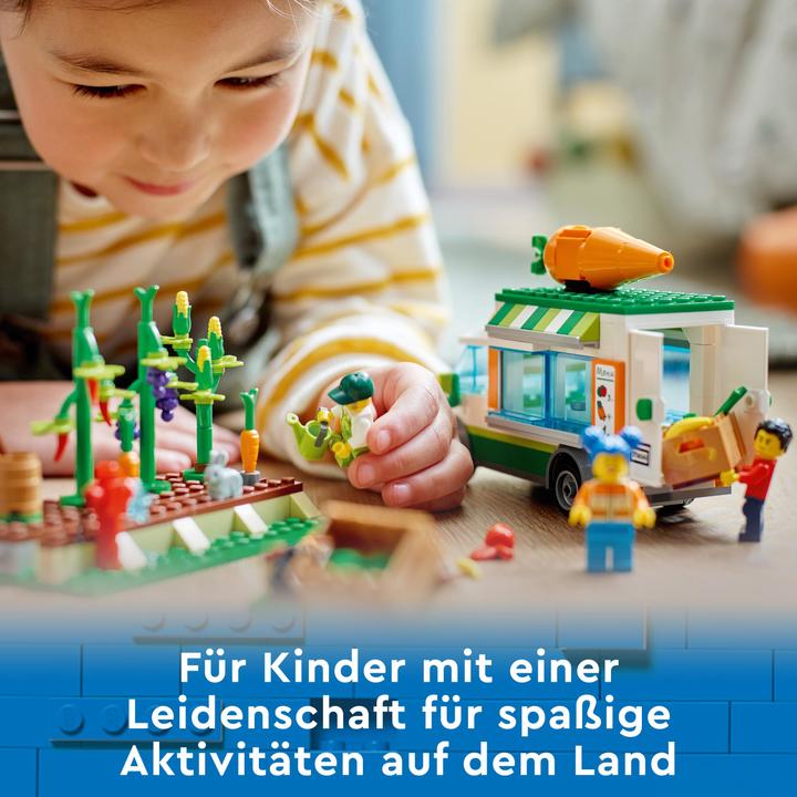 Image du produit LEGO Camionnette de livraison de légumes (60345, LEGO City)